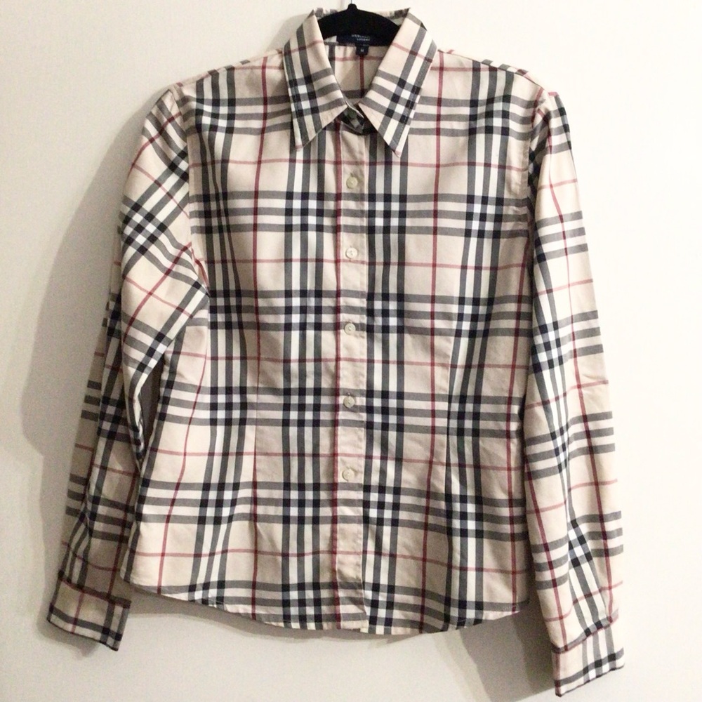 Burberry Plaid Long Sleeve